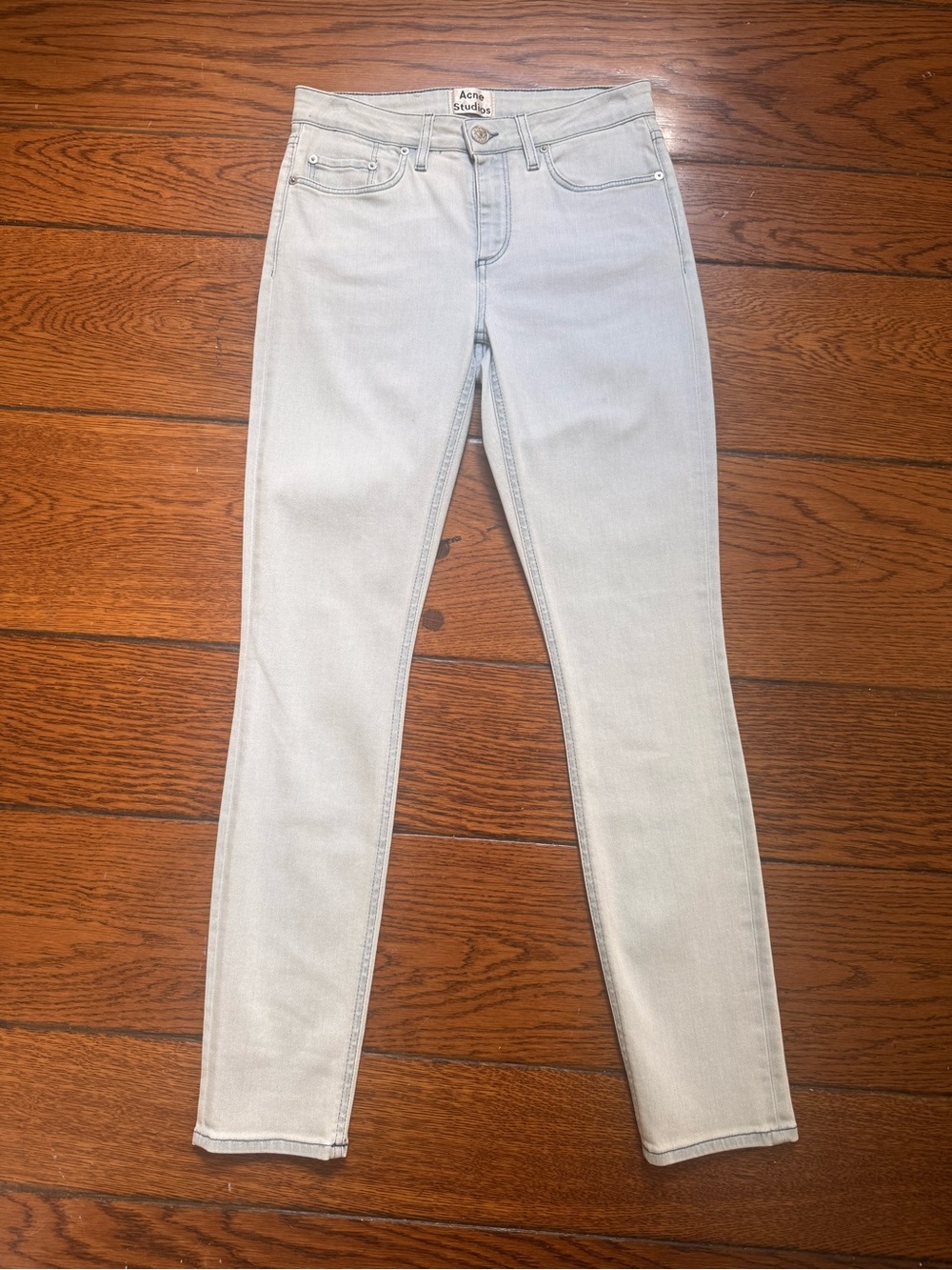 Acne Light Blue Skinny Jeans for Women (never worn)